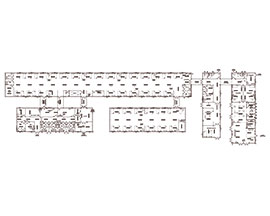 Modular clinic for 60 beds