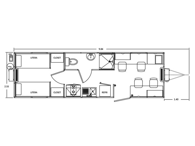 UM 2596 Dormitorio