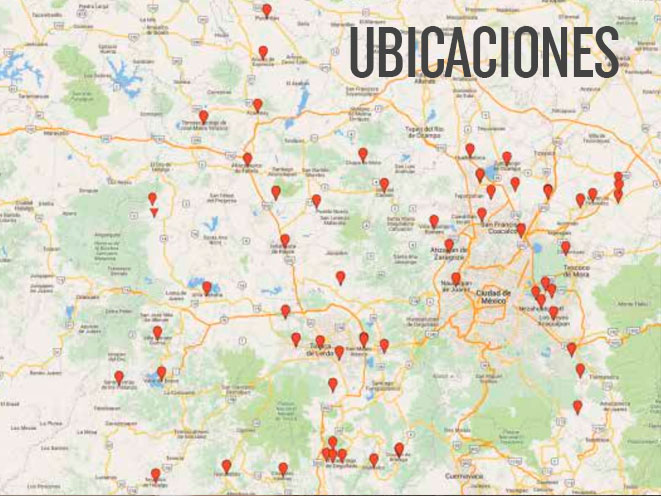 Ubicaciones de Aulas